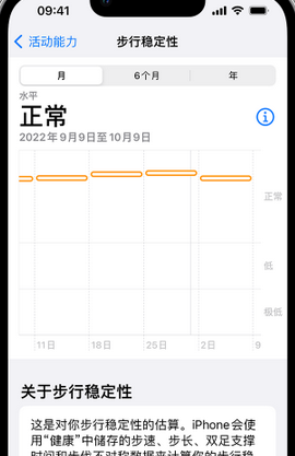 曲江iPhone手机维修如何在iPhone开启'步行稳定性通知'