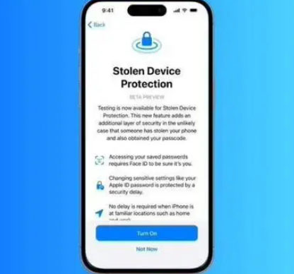 曲江苹果授权维修店分享被盗设备保护功能开启方法 