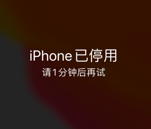 曲江苹果手机维修分享:iPhone 显示“不可用”或“已停用”怎么办？还能保留数据吗？ 